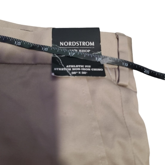 NORDSTROM NEW men's khakis 38 x 32 - Picture 5 of 7